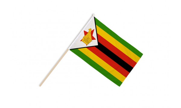Zimbabwe Hand Flags